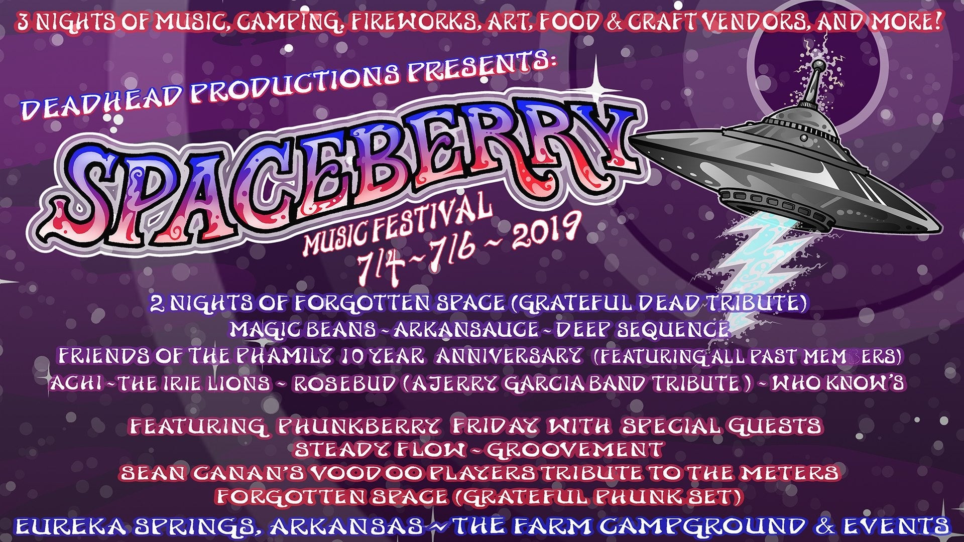 Spaceberry 2019 Official Merch