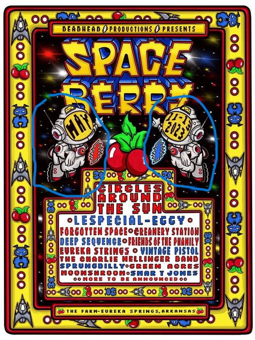 Spaceberry 2023 Official Merch