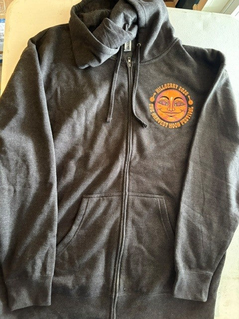Hillberry 2026 Grey zip up hoodie